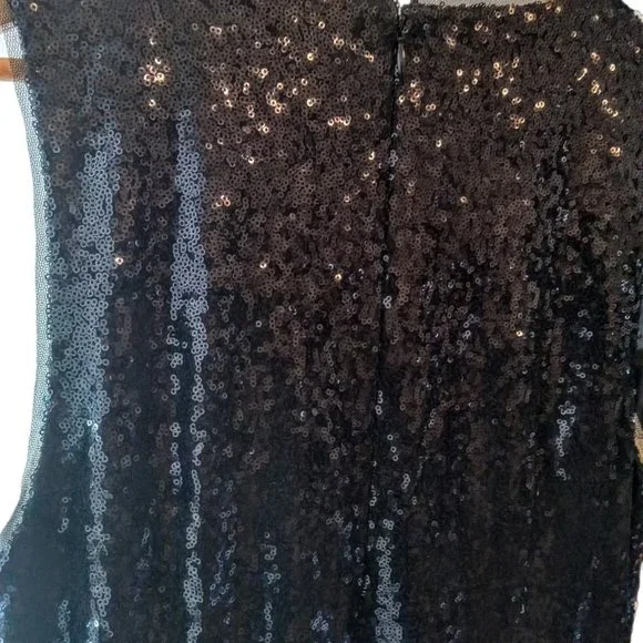 NWT | Gorgeous Sequin Floral Cocktail Dress | Laundry by Shelli Segal | Size: 10 - Picture 5 of 15